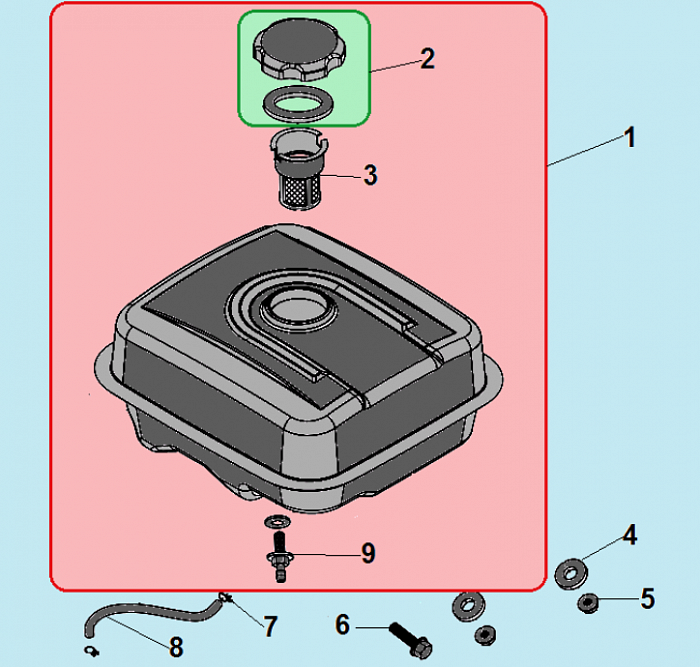 19 БАК КУЛЬТИВАТОР CHAMPION ВС7713